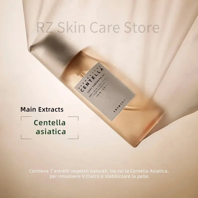 SKIN1004 Madagascar Centella Skincare Original Cleansing Gel Foam Tone Brightening Capsule Ampoule Whitening Serum Toner 3 Set