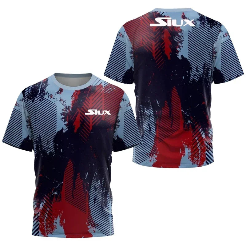 New SIUX Men's Quick Dry T-shirt Summer Sweat Running Sweatshirt Short Sleeve Breathable Badminton Tennis Volleyball Sports Tops