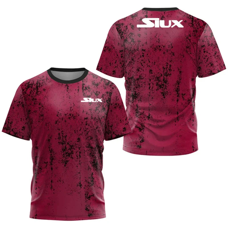New SIUX Men's Quick Dry T-shirt Summer Sweat Running Sweatshirt Short Sleeve Breathable Badminton Tennis Volleyball Sports Tops