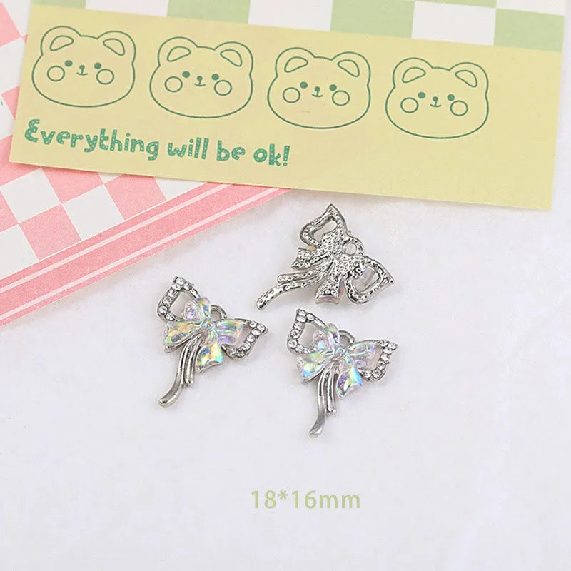 Wholesale Y2K Silver Charms for Jewelry Making Accessories DIY Pendant Necklace Bracelet Earring Women Girl Luxury Female Gift