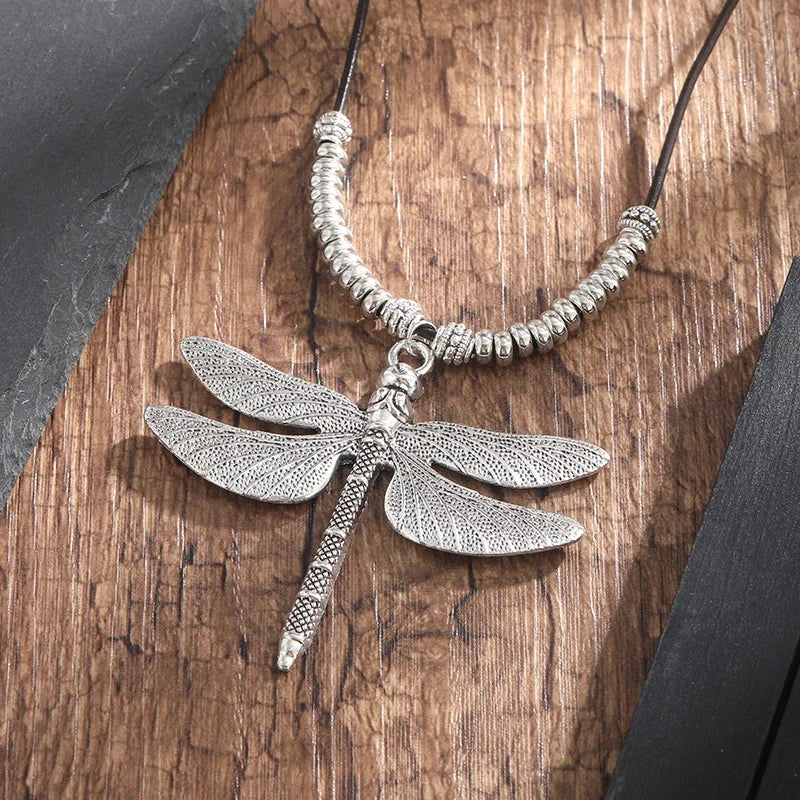 Bohemian Ethnic Wind Imitation Pearl Braided Necklaces Women Retro Hand-woven Beads Double Layer Rope Chain Vacation Jewelry