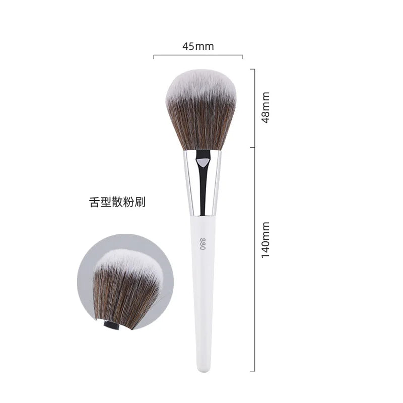 2/3/4/5/6/7pc White Makeup Brushes Liquid Foundation Base Make up Brush Eyeshadow blending Detail Face Eye Concealer Beauty tool
