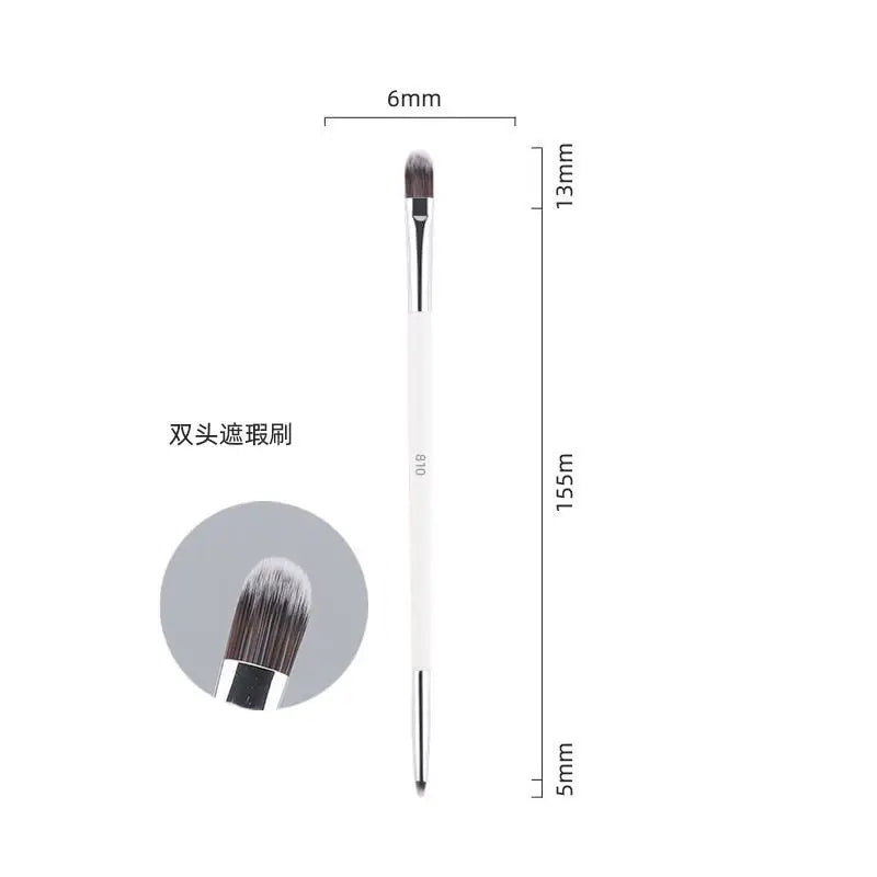 2/3/4/5/6/7pc White Makeup Brushes Liquid Foundation Base Make up Brush Eyeshadow blending Detail Face Eye Concealer Beauty tool