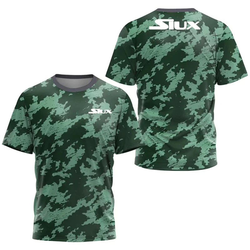 New SIUX Men's Quick Dry T-shirt Summer Sweat Running Sweatshirt Short Sleeve Breathable Badminton Tennis Volleyball Sports Tops