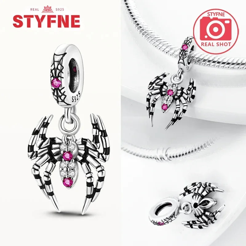 925 Silver Charms Religion Heart Lucky Eye Cross Beads For Original Bracelet Making Pendant for Women Fine Jewelry gifts