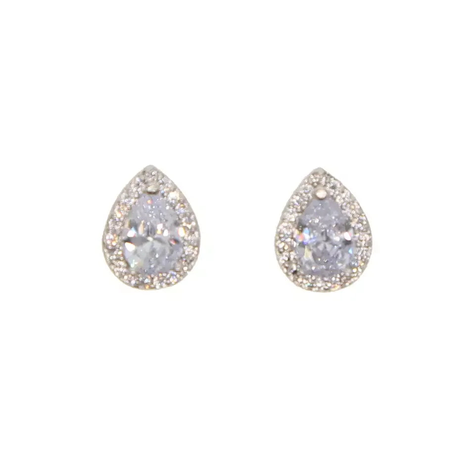 2023 New Arrived Top Quality Classic Fashion Girl Women Jewelry Geometric Shaped Colorful Simple CZ Stud Earring