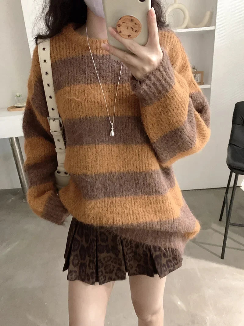 Oumale Pure Color Suede Mini Skirt Women's Autumn New Korean Style Slimming Anti-Light Pleated Short Skirt A- Line