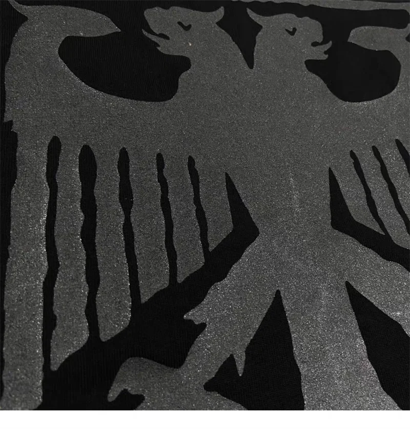 Kanye West Vultures Music Album Graphic YZY T Shirts Men Women Oversized T-shirts Male T-shirt Top Tees