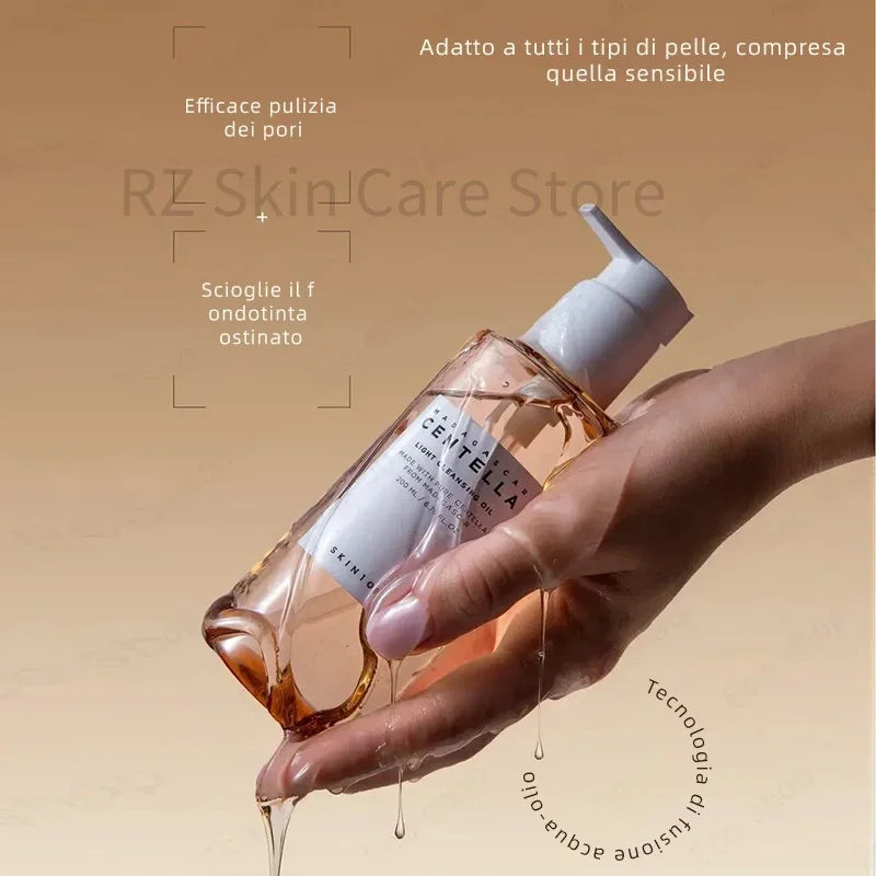 SKIN1004 Madagascar Centella Skincare Original Cleansing Gel Foam Tone Brightening Capsule Ampoule Whitening Serum Toner 3 Set