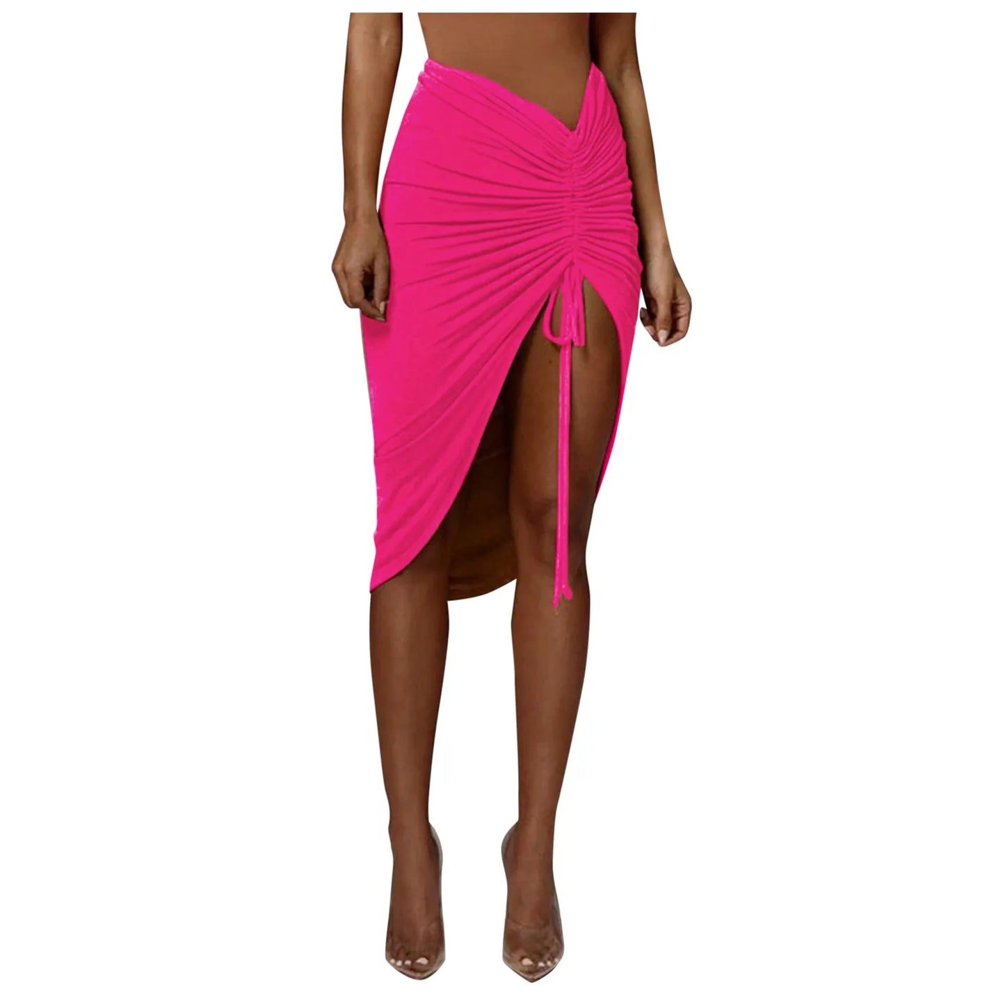 Women'S Skirt Sexy Women Chiffon Swimwear Pareo Scarf Cover Up Wrap Kaftan Sarong Beach Wear Bikinis Cover-Ups Skirts