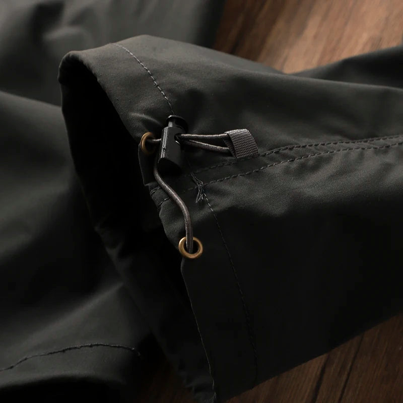 Outdoor Men's Windproof Waterproof Hiking Sports Loose Straight Multibag Workwear Casual Long Trousers Faionable Urban Sle