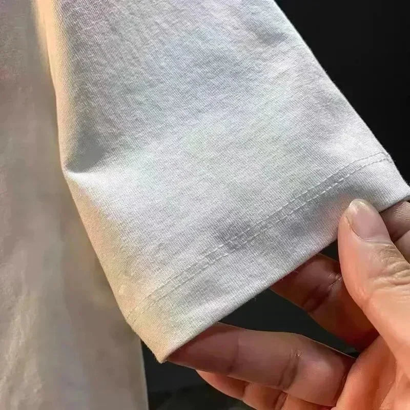 Y2K Classic Cotton Harajuku Hip Hop Letter Graphic Print Oversized T Shirt Gothic Retro Crew Neck Short Sleeve Mens Womens Tops