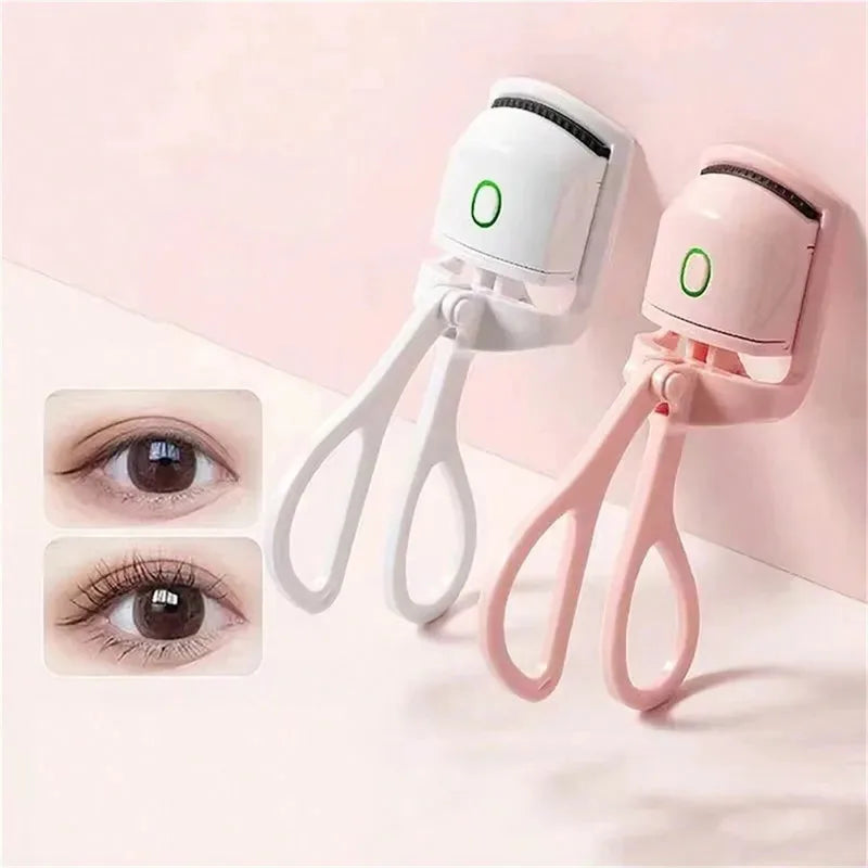 Quick-Heat Heated Eyelash Curler - USB Rechargeable, Portable & Long-Lasting Lash Curler With Adjustable Temperatures, Perfect