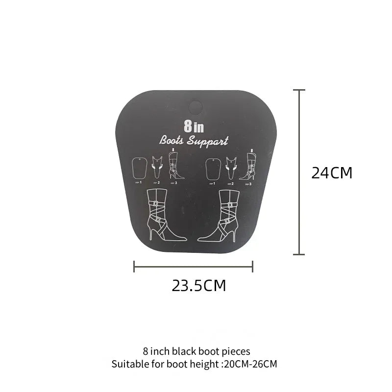 1Pcs Boot Shaper Stands Form Shoe Protector Inserts Tall Boot Support Keep Tube Shape for Women Men Plastic Long Boots Support
