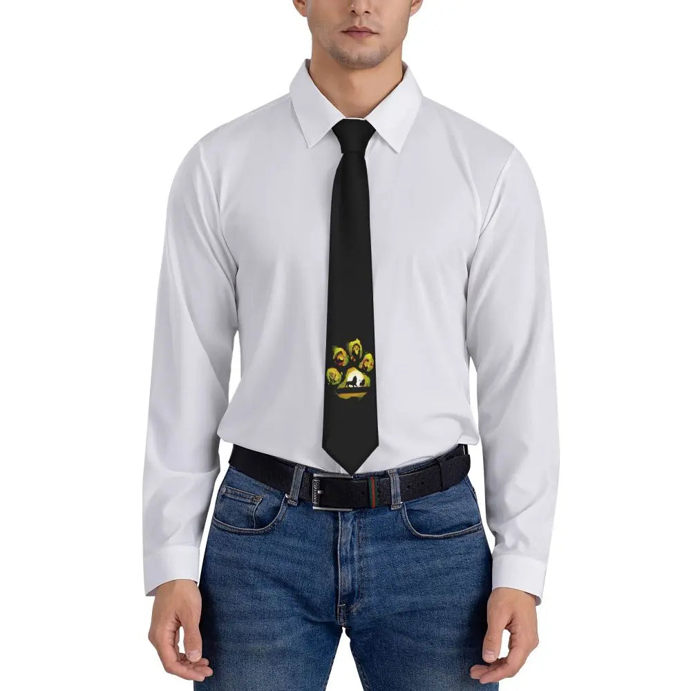 Custom The Lion King Hakuna Matata Necktie Mens Mens Suit Tie For Thanksgiving Day