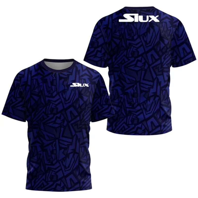 New SIUX Men's Quick Dry T-shirt Summer Sweat Running Sweatshirt Short Sleeve Breathable Badminton Tennis Volleyball Sports Tops