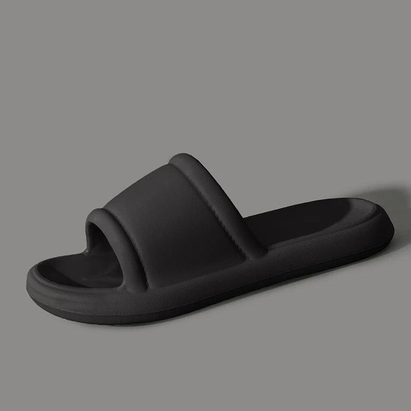 New Men's Slippers EVA Non-slip Bathroom Slipper Soft Comfortable Home Summer Sandal Indoor Bathroom Slippers Male Shower Shoes
