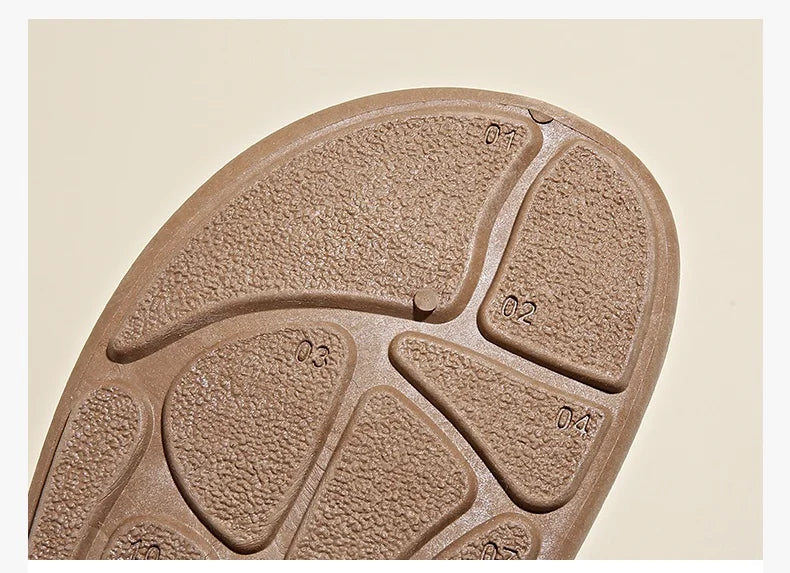 2025 New Autumn/Winter Women's Shoes Comfortable Casual Shoes College Style Wide Toe Soft Flat Shoes Outdoor Casual Sports Shoes