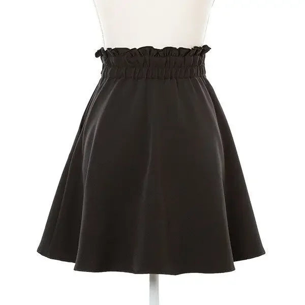 Women's Plus Size Lolita Style Skirt Black High Waist Slimming Summer Skirt Japanese Cute Soft Girl Fashion Flared Design S-3XL