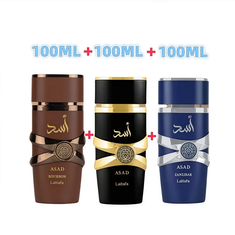 35ML/100ML Arabian Men's Perfume Long-lasting Fragrance High-quality Fresh Eau De Toilette Spray Pheromone Men's Perfume