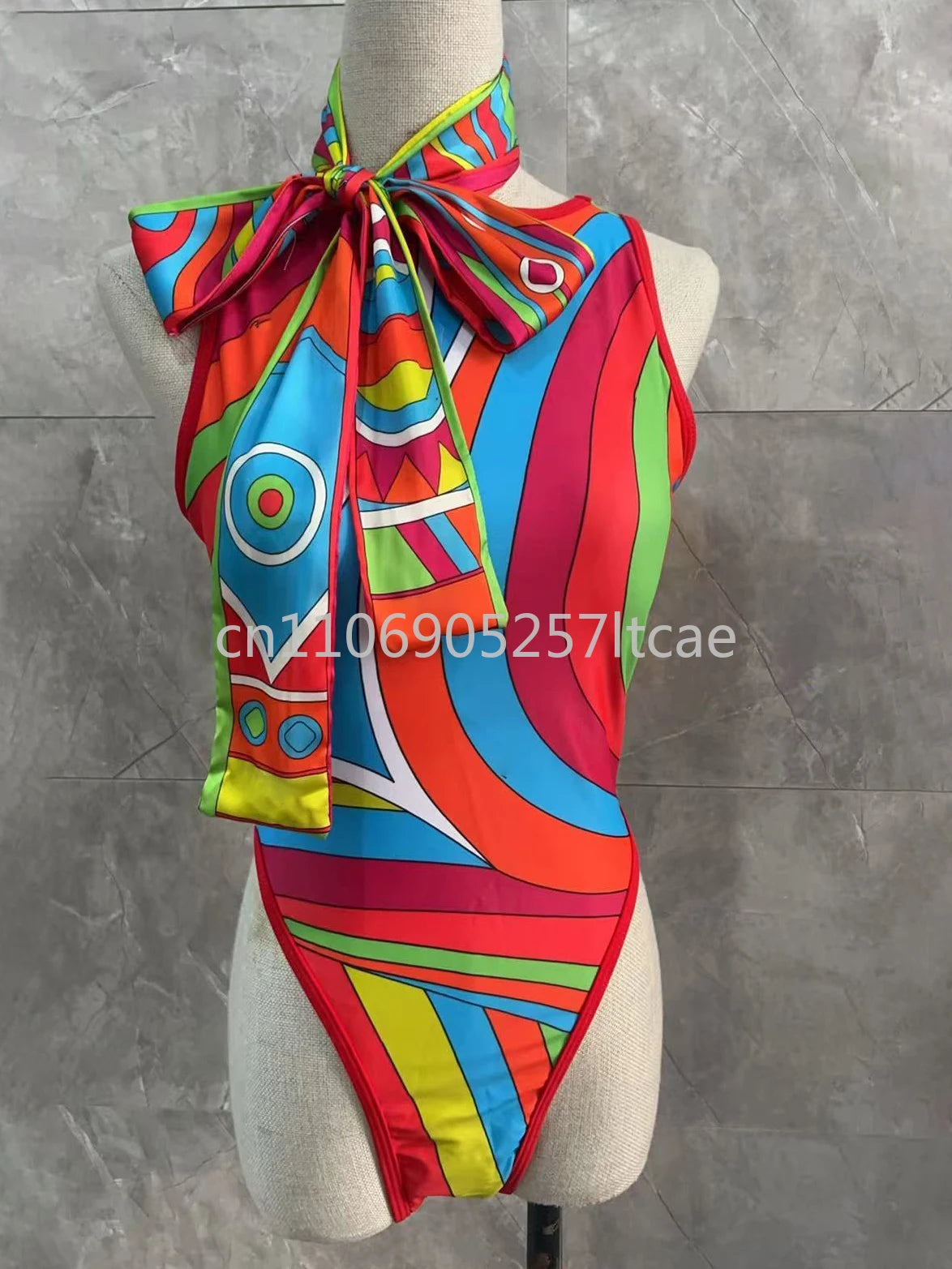 Luxury Design Women's Scarf Bikini Sets Letter Signature Logo Designer Brand Lady Headband Swimsuits