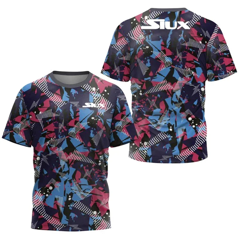 New SIUX Men's Quick Dry T-shirt Summer Sweat Running Sweatshirt Short Sleeve Breathable Badminton Tennis Volleyball Sports Tops