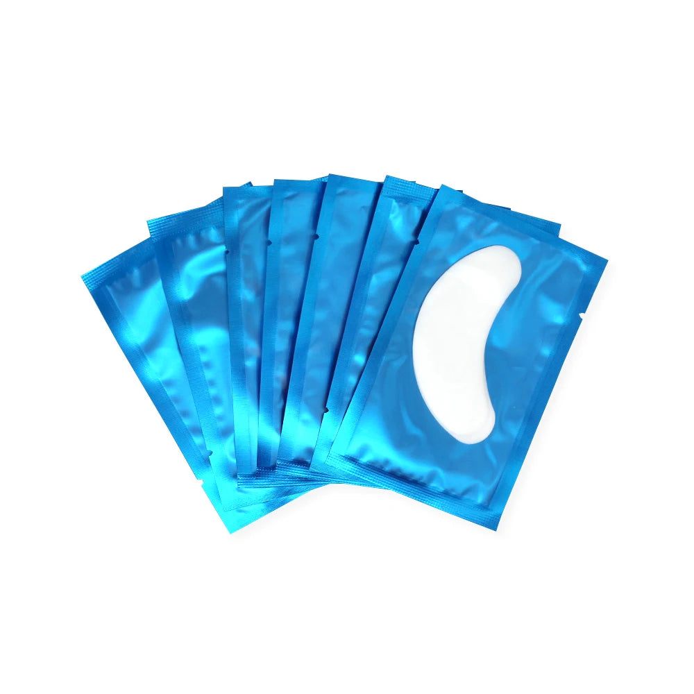 500 Pairs Wholesale Eyelash Extension Supplies Paper Patches Grafted Eye Stickers Under Eye Pads Eye Tips Sticker Lash Eyepatch