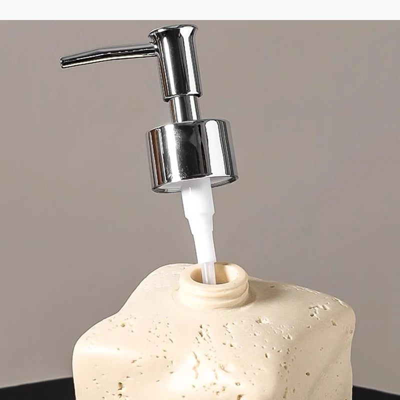 Simplicity Resin Lotion Bottle Bathroom Shower Gel Shampoo Bottle Soap Dispenser Empty Bottle Bathroom Supplies