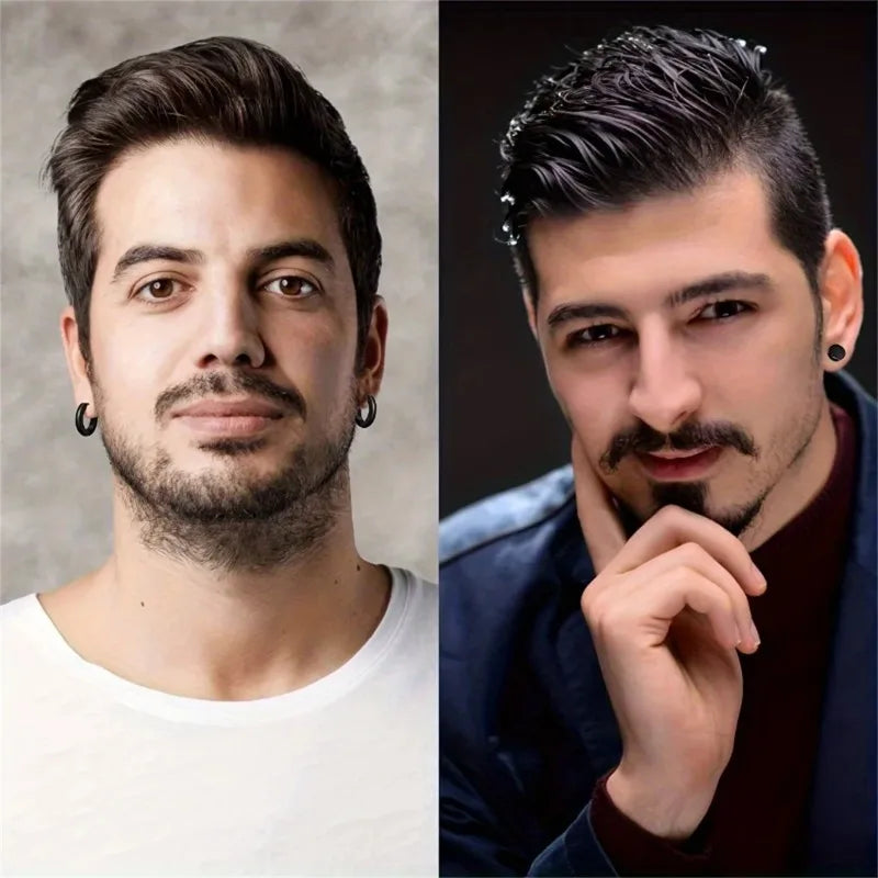 30pcs 316L Stainless Steel Cross Stud Earrings Set for Men Women,Tragus Spiral Ear Cartilage Hypoallergenic Piercing Jewelry