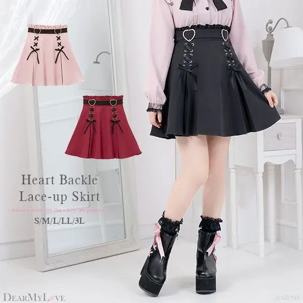 Women's Plus Size Lolita Style Skirt Black High Waist Slimming Summer Skirt Japanese Cute Soft Girl Fashion Flared Design S-3XL