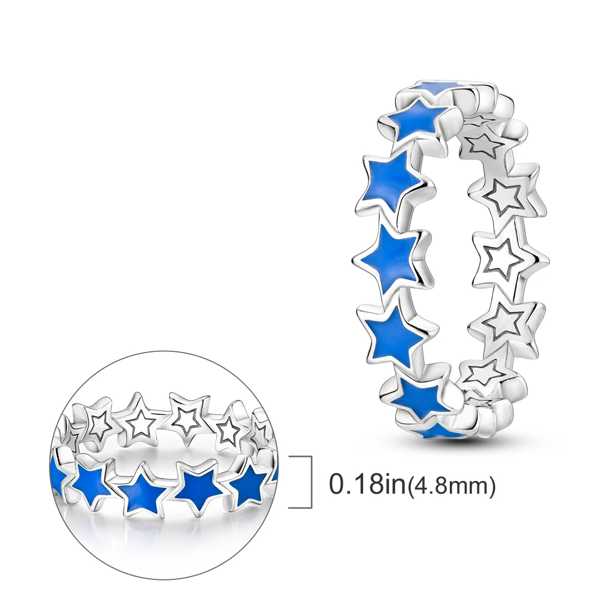 Silver Plated Women Luxury Stackable Ring Real Infinite Flower Daisy Fine Jewelry Rings For Engagement Weddling Party