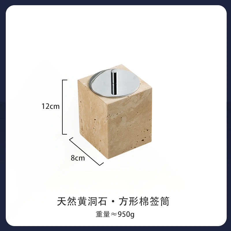 Vintage Rock Wind Cave Ceramic Lotion Bottle Bathroom Shampoo Body Wash Split Empty Bottle Cotton Bumb Box Aromatherapy Bottle