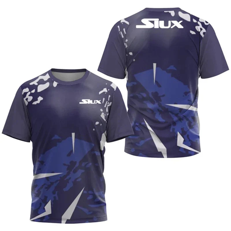 New SIUX Men's Quick Dry T-shirt Summer Sweat Running Sweatshirt Short Sleeve Breathable Badminton Tennis Volleyball Sports Tops
