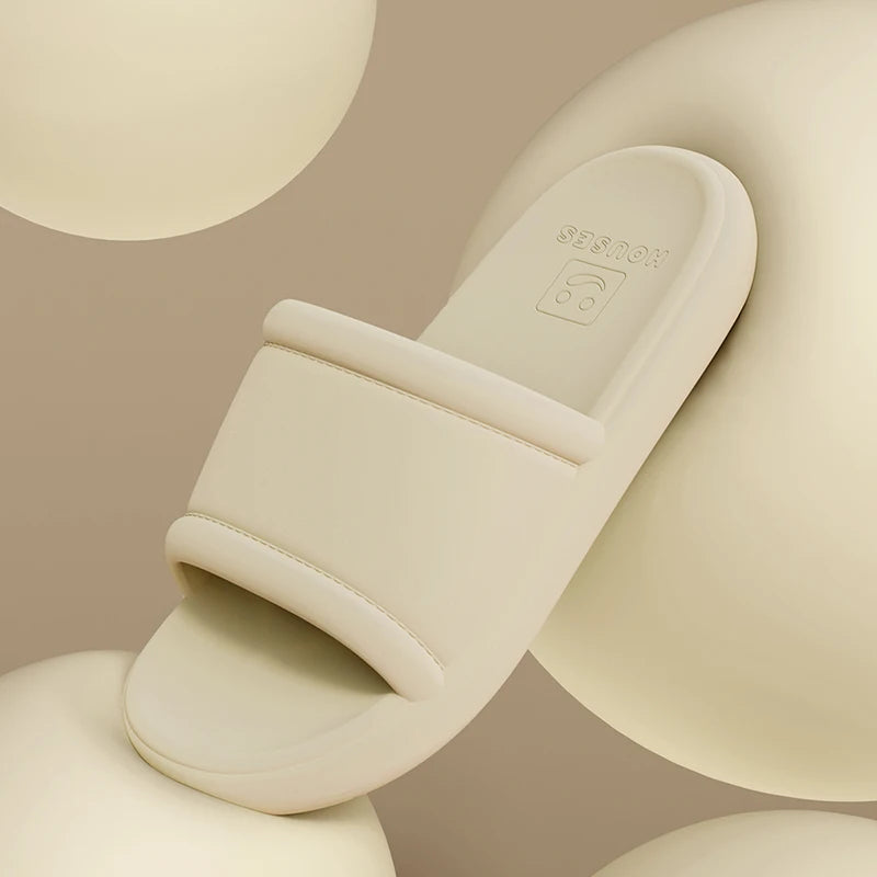 New Men's Slippers EVA Non-slip Bathroom Slipper Soft Comfortable Home Summer Sandal Indoor Bathroom Slippers Male Shower Shoes