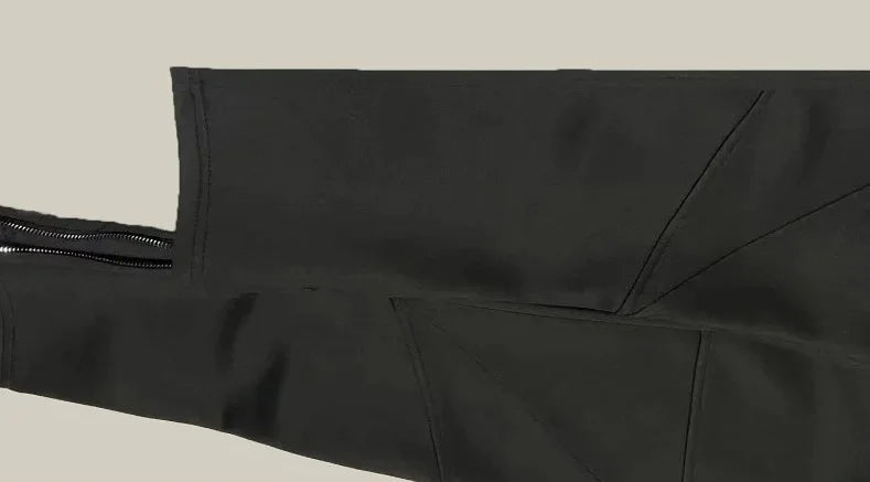 Autumn Men's Footband Solid Color Sports Pants Stretch Slim Cotton Zipper Pocket Draw Rope Fashion Running Casual Sports Pants