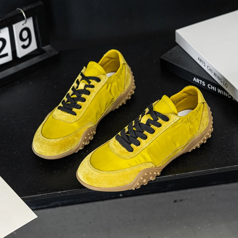 AIYUQI Women Sneakers 2025 New  Flat Non-slip Women's Moral Training Shoes Large Size Running Skateboarding Shoes For Women