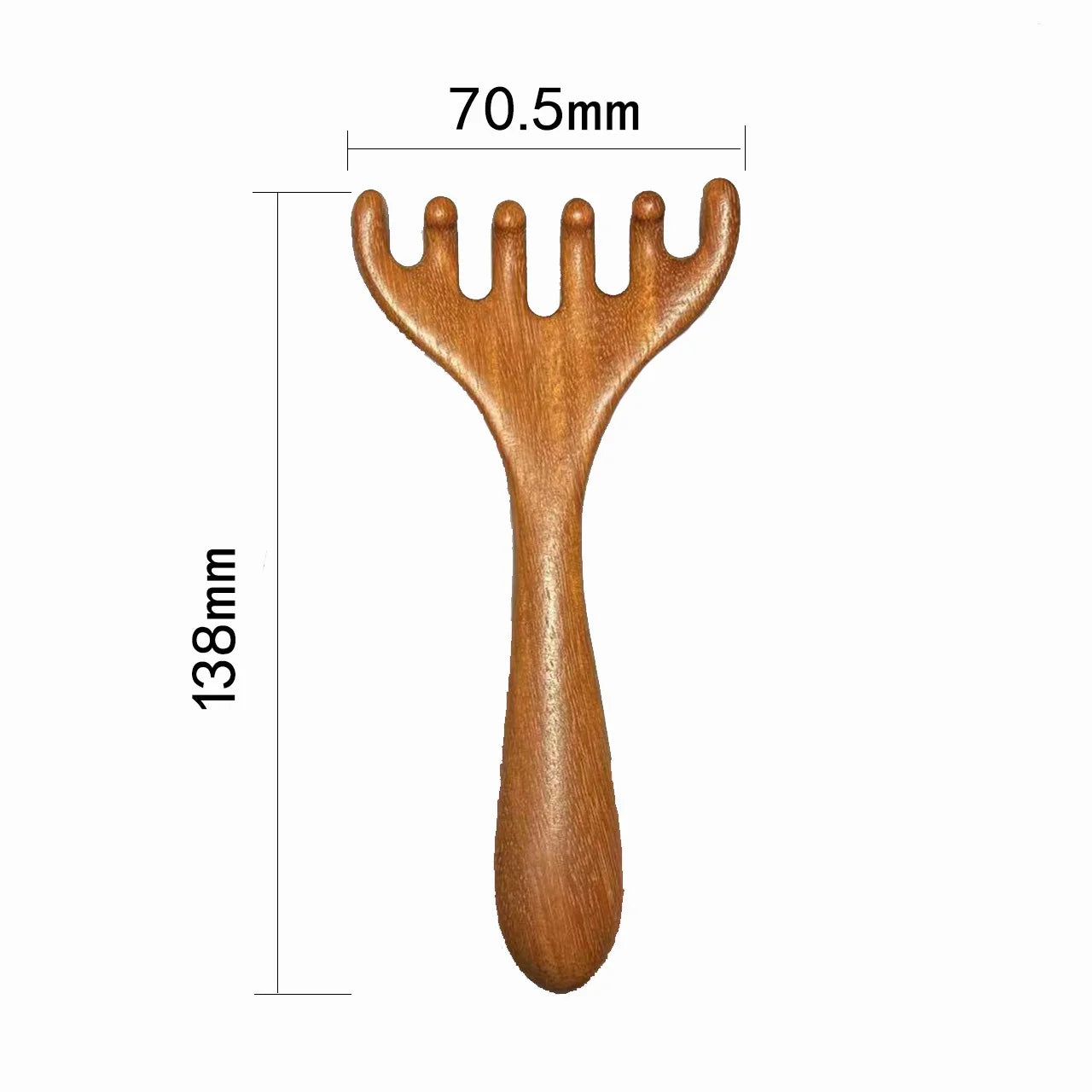 Specialized Round Head Massage Comb | Stimulate Scalp Circulation for Hair Growth | Anti-Static Wide Tooth Design