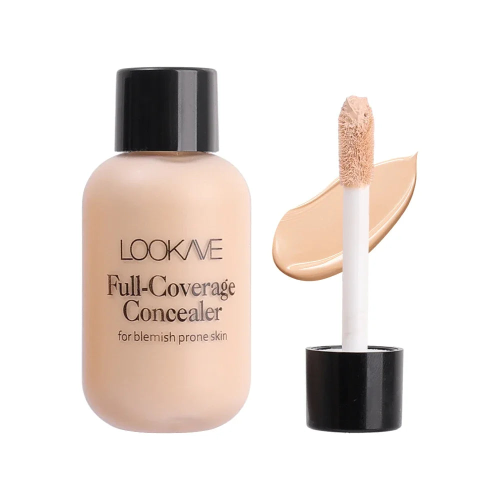 Waterproof Matte Concealer Cream Full Coverage Acne Dark Circles  Oil Control Lasting Liquid Foundation Facial Makeup Cosmetics