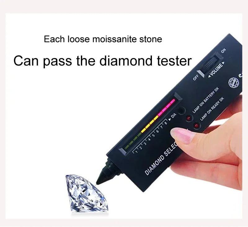 S925 Silver Two-Piece Set, 2.5-Carat Moissanite Combined Ring  suitable for women daily wear, weddings, banquets, holiday gift