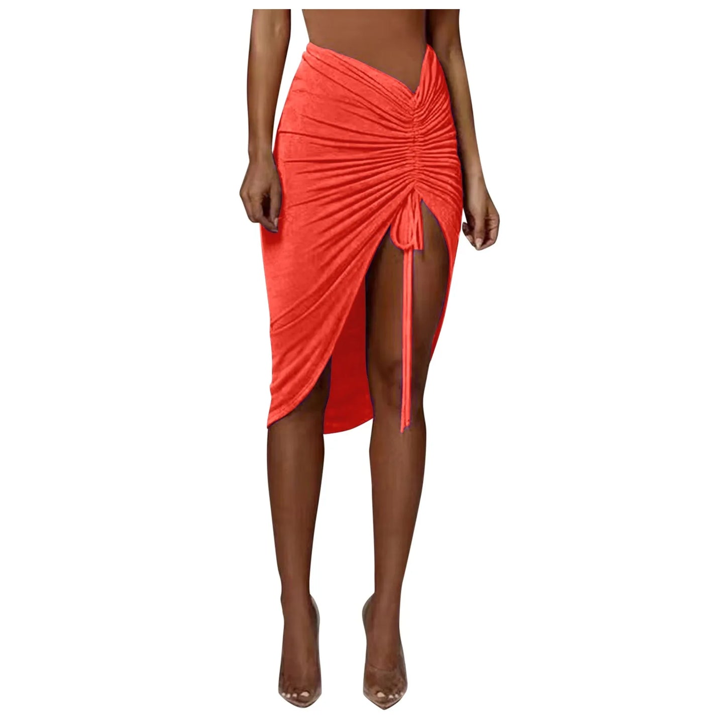 Women'S Skirt Sexy Women Chiffon Swimwear Pareo Scarf Cover Up Wrap Kaftan Sarong Beach Wear Bikinis Cover-Ups Skirts