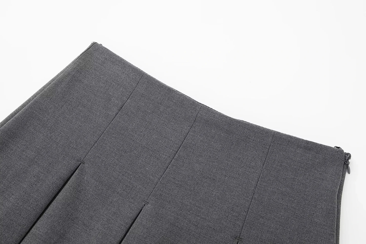 HXAO Pleated Mini Skirt Pants High Waist Grey Short Skirts Women Summer Black Skirt Shorts Streetwear Casual Women's Skort