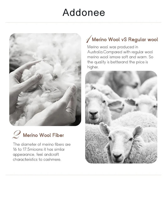 100% Merino Wool Knitted Half Skirt Autumn Winter Women's Elegant A-line Skirt High Waisted Mid Length Slimming Thick Warm Dress