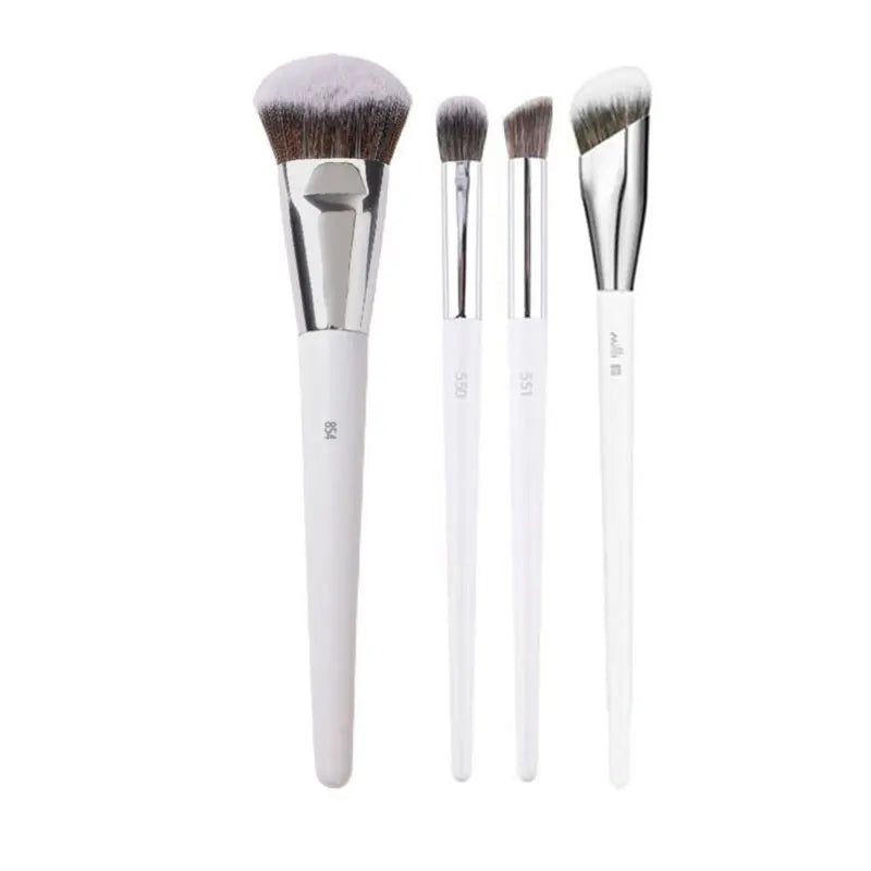 2/3/4/5/6/7pc White Makeup Brushes Liquid Foundation Base Make up Brush Eyeshadow blending Detail Face Eye Concealer Beauty tool