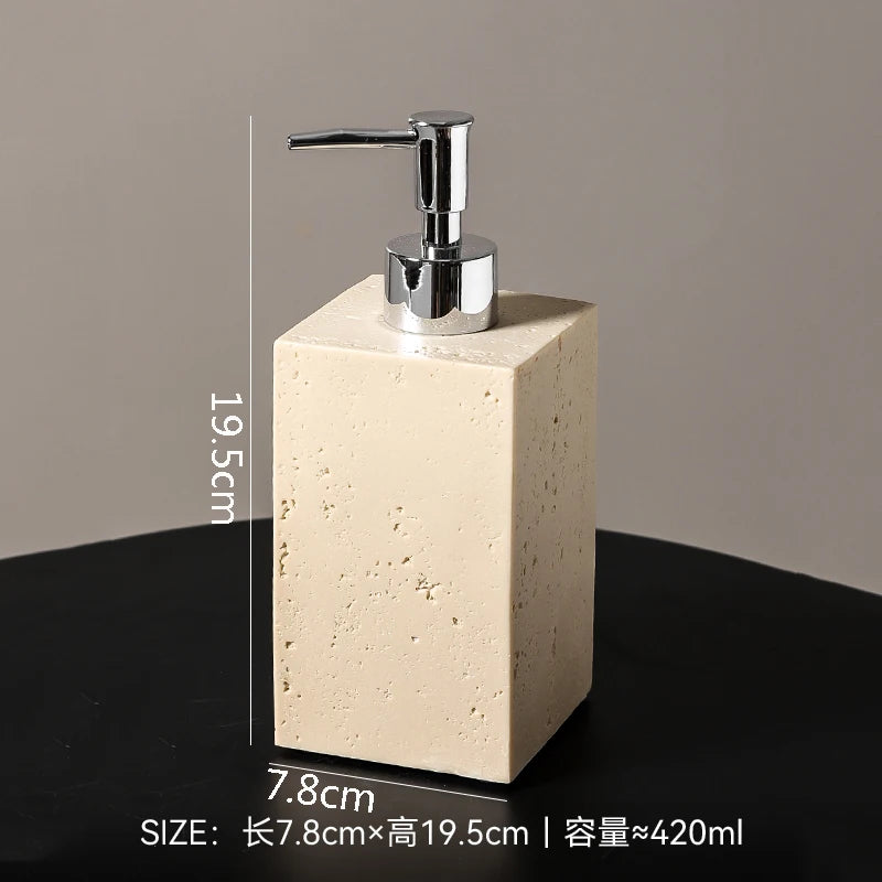 Simplicity Resin Lotion Bottle Bathroom Shower Gel Shampoo Bottle Soap Dispenser Empty Bottle Bathroom Supplies
