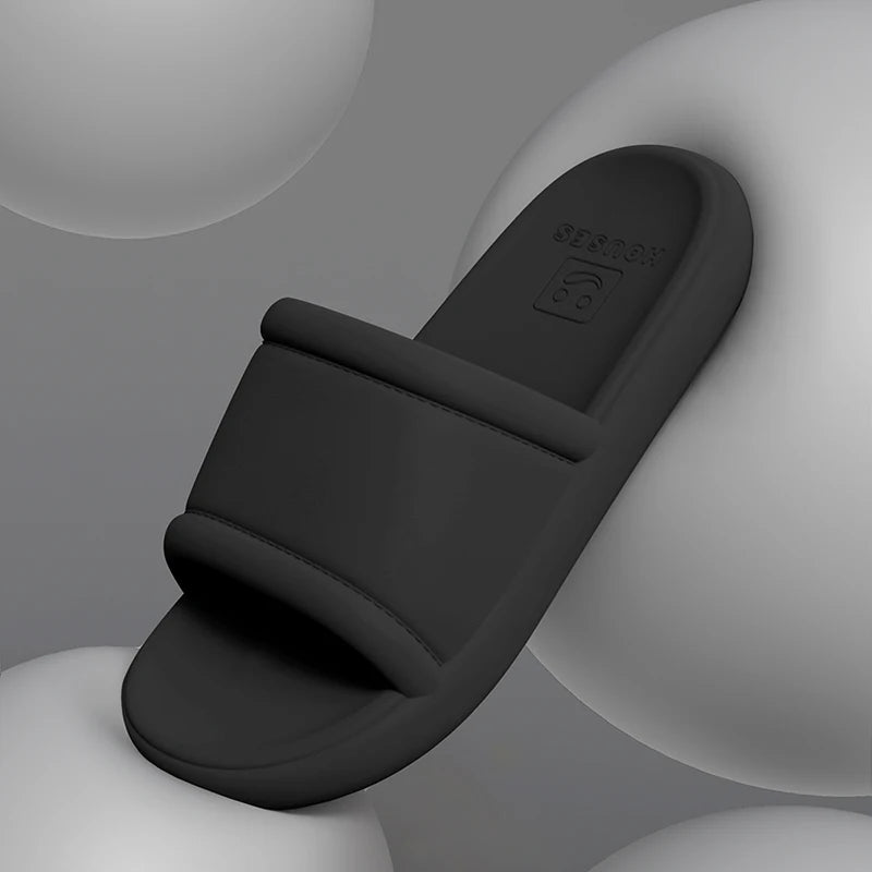 New Men's Slippers EVA Non-slip Bathroom Slipper Soft Comfortable Home Summer Sandal Indoor Bathroom Slippers Male Shower Shoes