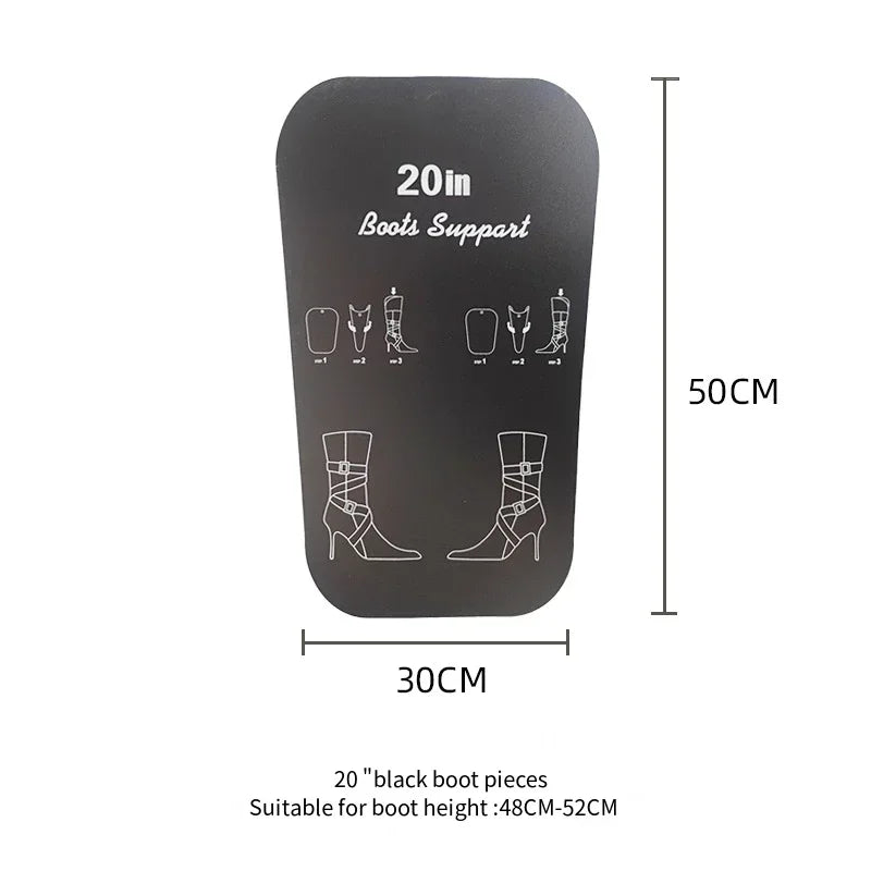 1Pcs Boot Shaper Stands Form Shoe Protector Inserts Tall Boot Support Keep Tube Shape for Women Men Plastic Long Boots Support