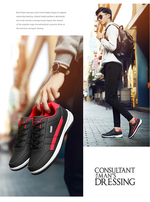 Men Shoes Sneakers Trend Casual Shoes Breathable Leisure Male Sneakers Non-slip Footwear Men Vulcanized Shoes