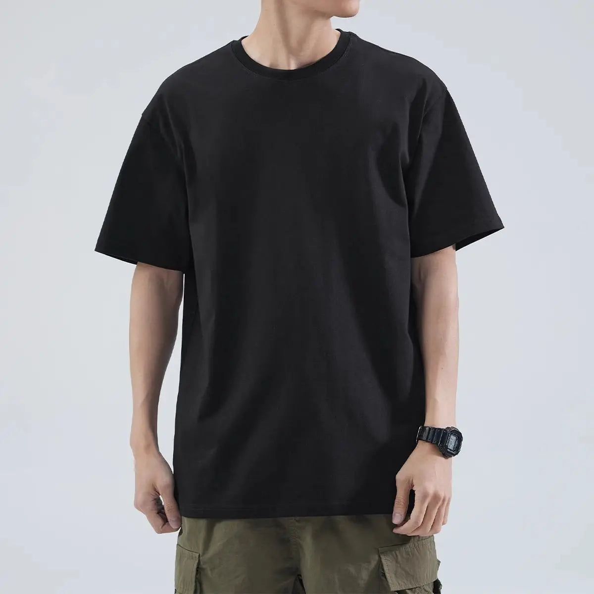 Y2K Classic Cotton Harajuku Hip Hop Letter Graphic Print Oversized T Shirt Gothic Retro Crew Neck Short Sleeve Mens Womens Tops