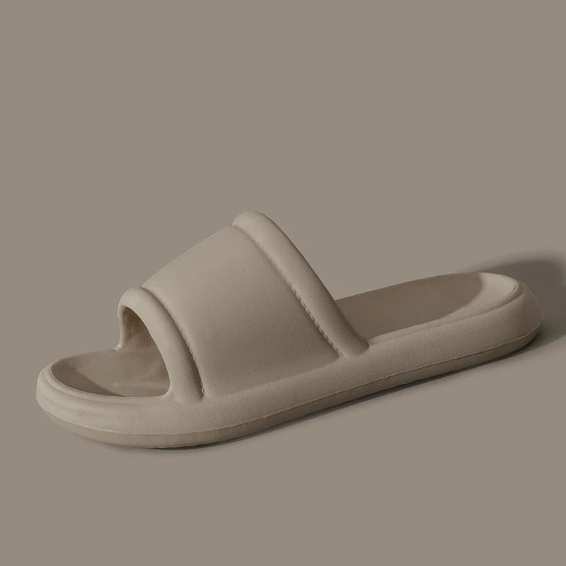 New Men's Slippers EVA Non-slip Bathroom Slipper Soft Comfortable Home Summer Sandal Indoor Bathroom Slippers Male Shower Shoes