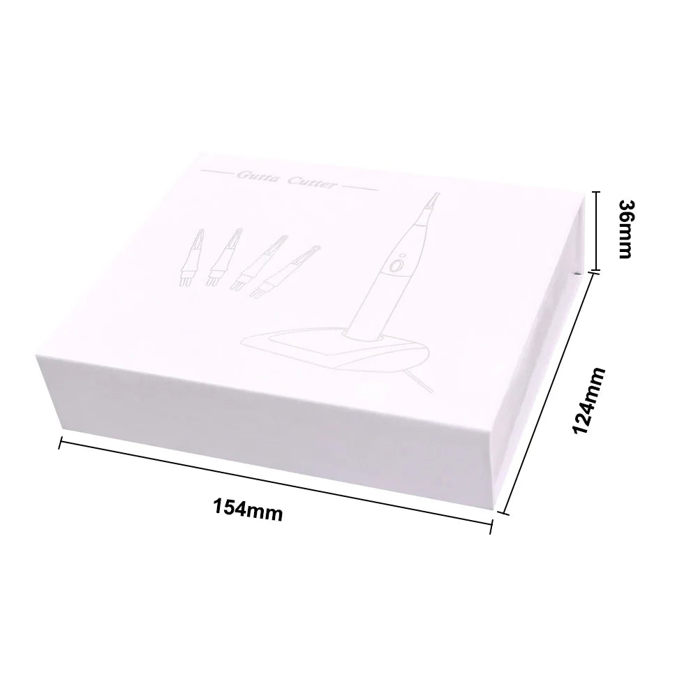 Dental Gutta Percha Cutter Dental Dissolved Breaker Gutta Percha Cutter 4 Tips Oral Gutta Percha Tooth Gum Cutter Dentistry Tool